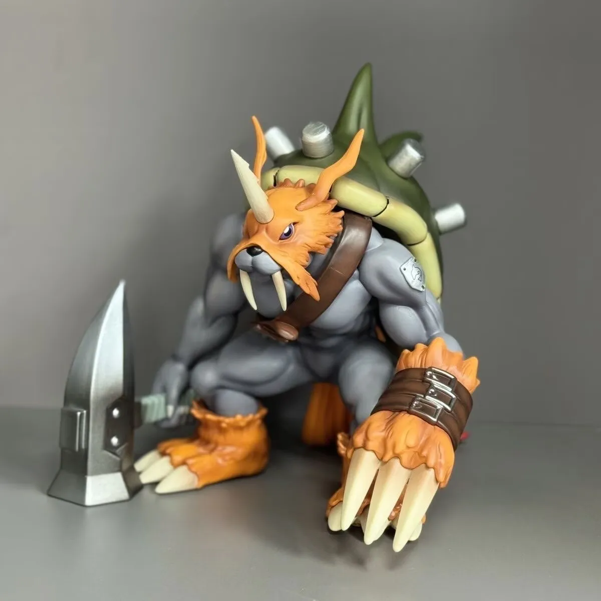 Anime Digimon Adventure Figure Zudomon Action Figures Pvc Statue Desktop Ornamen Collection Model Toys Gifts 21cm view 2