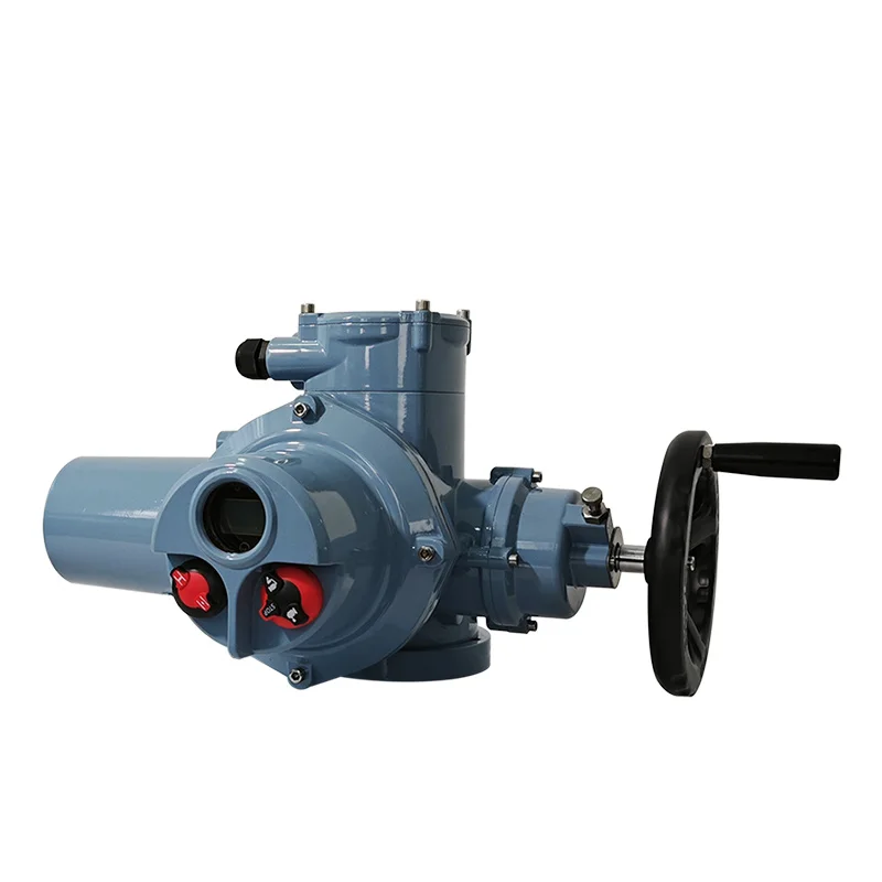Gate Structure of 24VDC Electrically Driven Multi-turn Actuator for Water Medium with Switch Indicator
