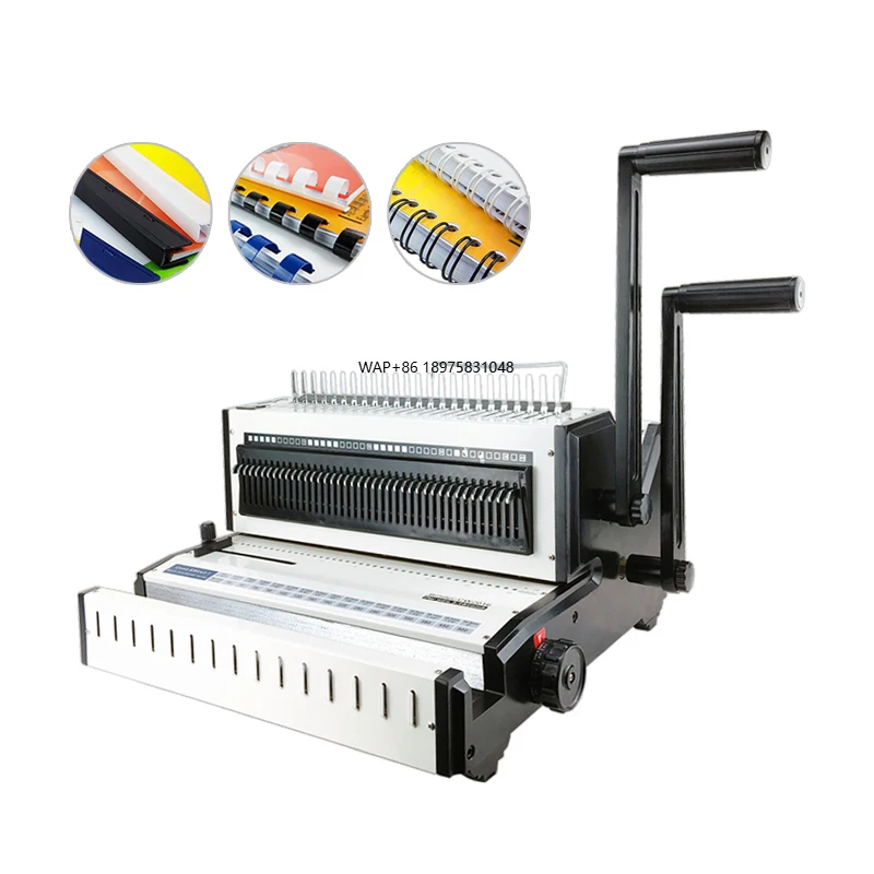 3 in 1 Binding  Machine Wire O and Comb  Binding Machine