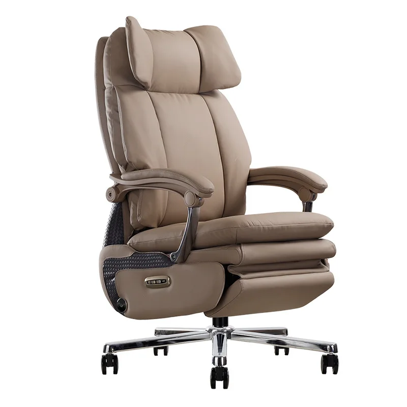 

Light luxury, leather, electric, boss office chair, premium, comfortable, sedentary