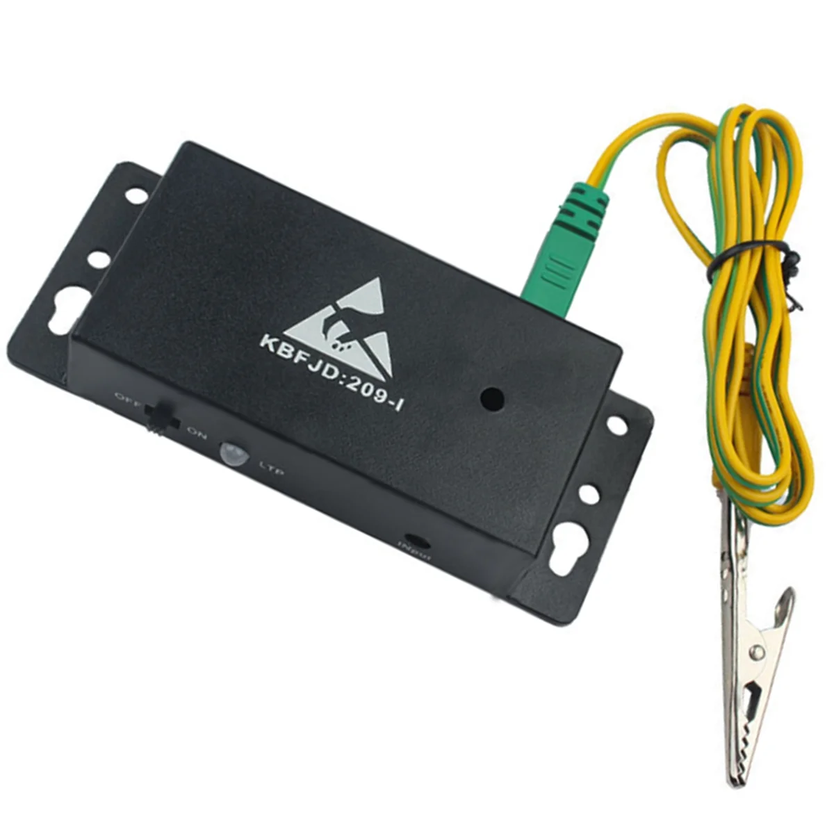 A83Z Anti Static Wrist Strap Monitor ESD Wrist Strap Tester Anti-Static Wristband Alarm Grounding Work Status Instrument US