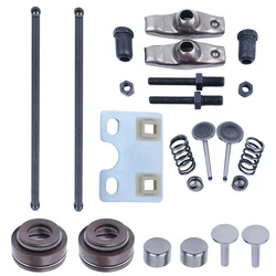 Asta di spinta della valvola del motore del generatore per Honda GX340 GX390 188F 5KW Kit valvola del rotatore della guarnizione dello stelo del sollevatore della valvola sostituire le parti della falciatrice