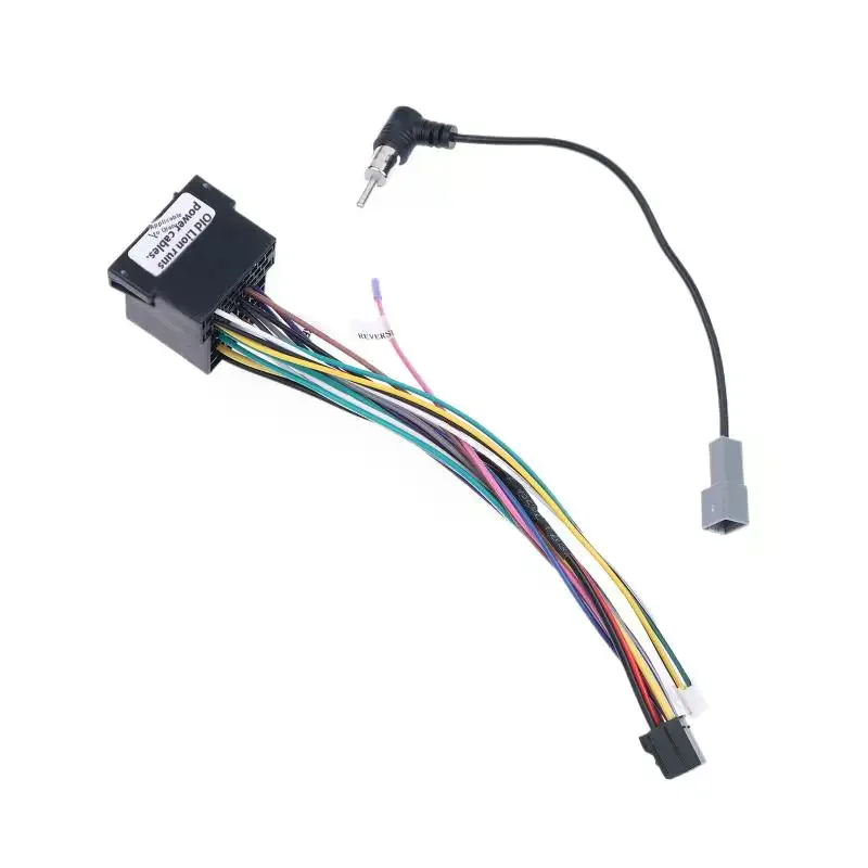 Car Radio Cable Power Wire Harness Connector HYC19 For Elantra Accent Azera I10 I20 I30 Ix55 Tucson Carens Picanto