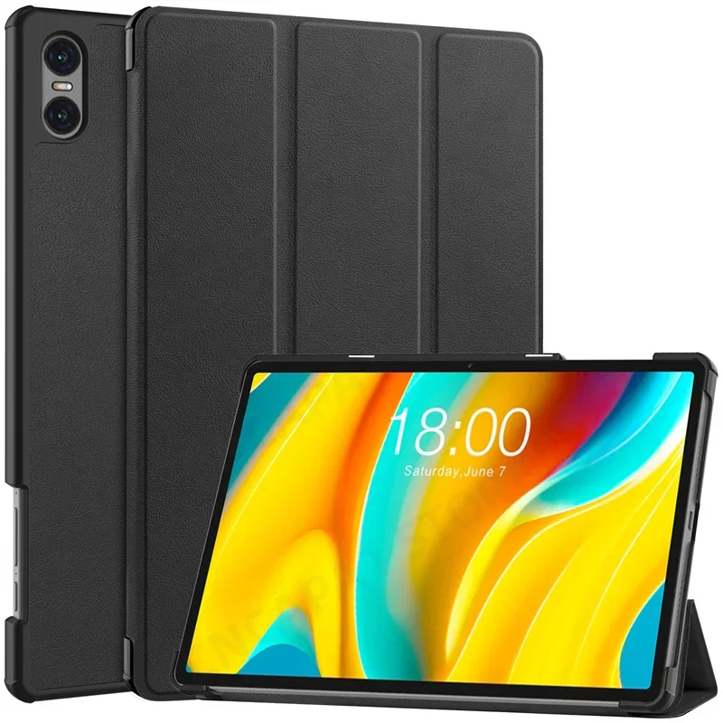 

Slim Magnetic Cover For Teclast T50 Pro 11" Smart Case T50Pro Tri-Folded Stand Funda with Hard Back Shell Auto Sleep/Wake-up