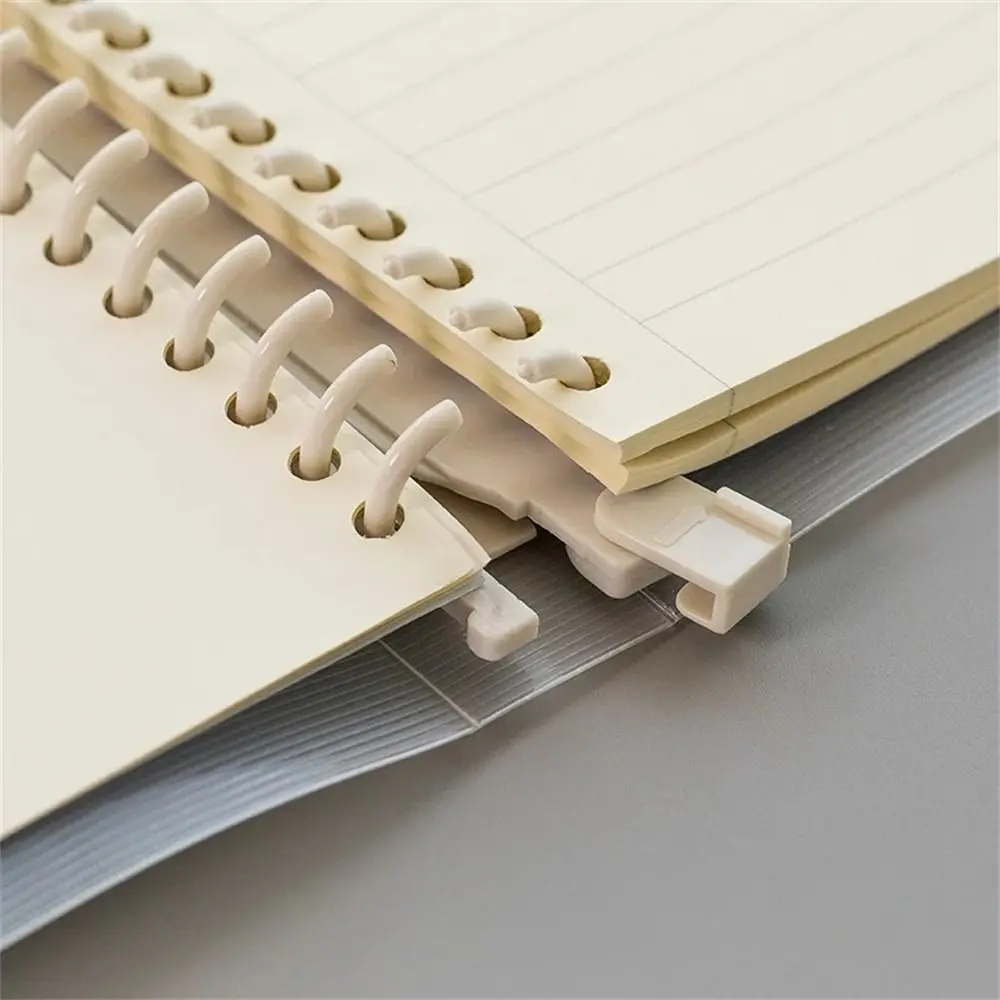 Simple Stationery B5 A4 A5 Student Handbook Thickened Loose Leaf Notebook Binder Notebook Spiral Notebook Coil Shell