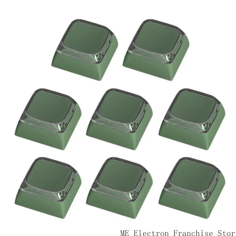 

8PCS XDA Height Backlight Keycaps for Comfortable Typing and Enhances Keyboard Aesthetics For Mechanical Keyboards