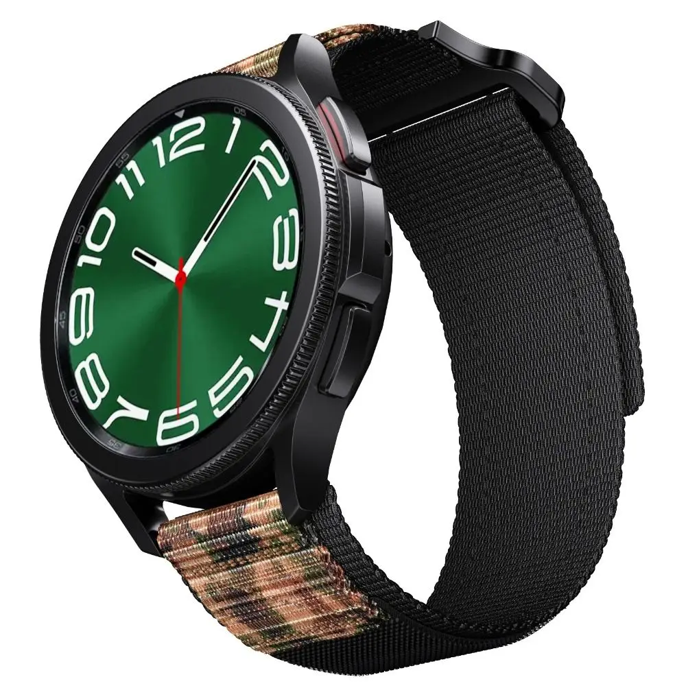 20 22mm Easy Fit Strap Nylon Sporty Style Universal Band for Forerunner / Active / Vivoactive 4 / Huawei Watch / Samsung Watch