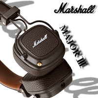 Original Marshall Major III Wireless Bluetooth Headphones Wireless Deep Bass Foldable Sport Gaming Music Headset with Microphone