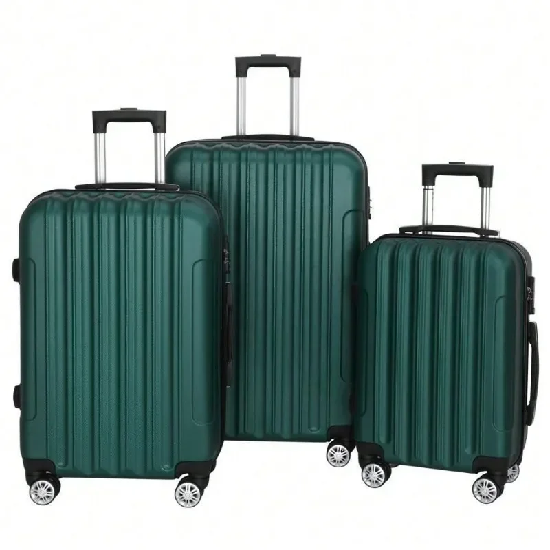 New Travel Spinner Luggage Set Bag Trolley Carry On Suitcase