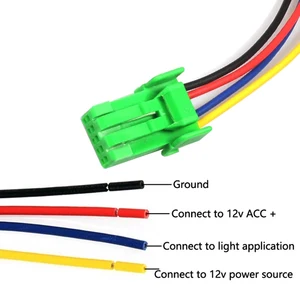 NHAUTP-ON OFF Switch button fog light, Honda Civic, City, Fit Time, CR-V, BR-V, Odyssey Accord, 4-Connect Wire, 5pin, 1pc, 12V 10 Main Sales Switch Honda Fit Air Conditioning - №1