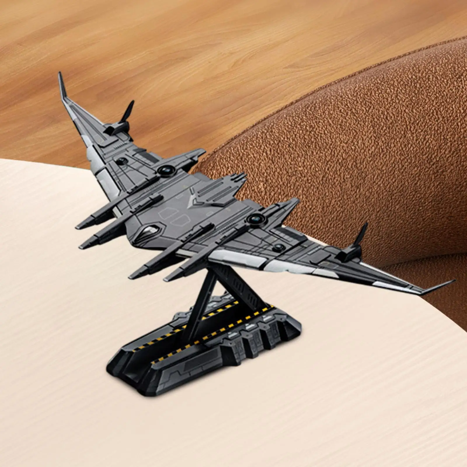 1/72 Fighter Plane with Base Gift Airplane Model for Home Cabinet Bookshelf