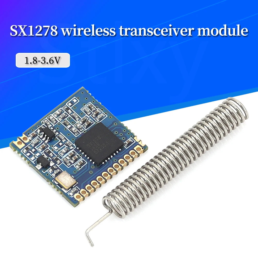 SX1278 Wireless Transceiver Module Development Board/LoRa Spread Spectrum/433MHz/SPI Interface/Small Size