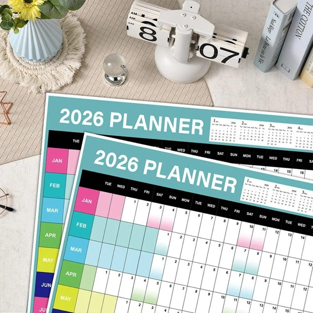 

2026 Wall Hanging Calendar To Do List Schedule Agenda Organizer Calendar Planner Sheet Memo Pad Annual Planner