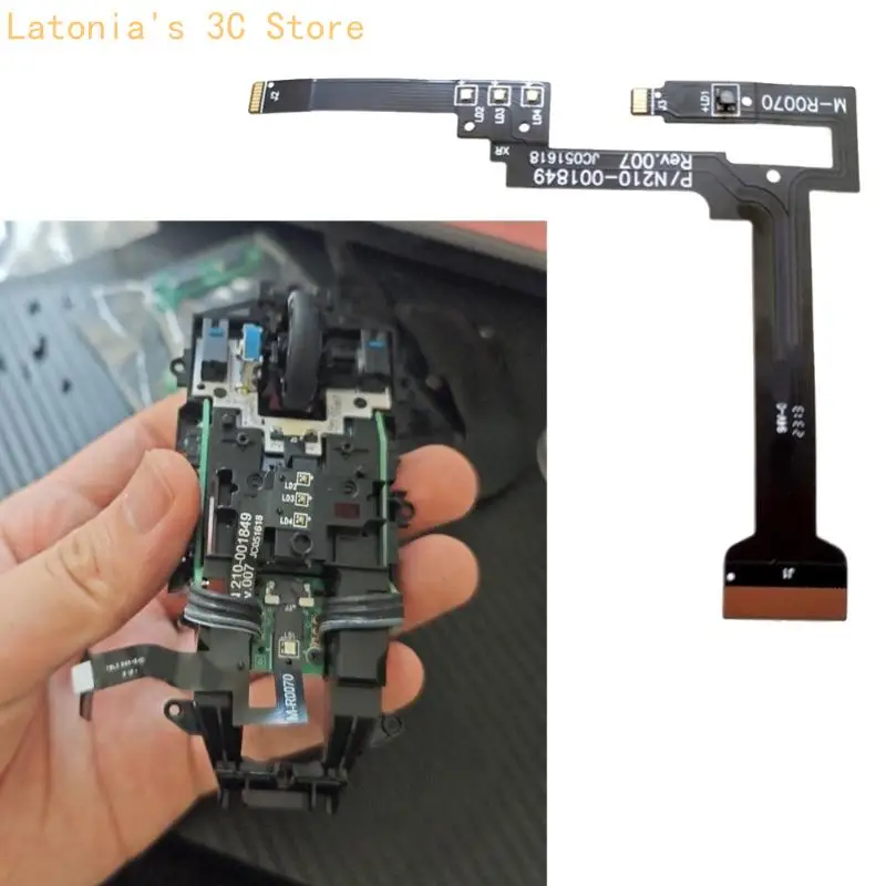 Flexibles Flachkabel für Mausseitentasten für GProWireless Mausseitentastenkabel X3UB – Detail 10