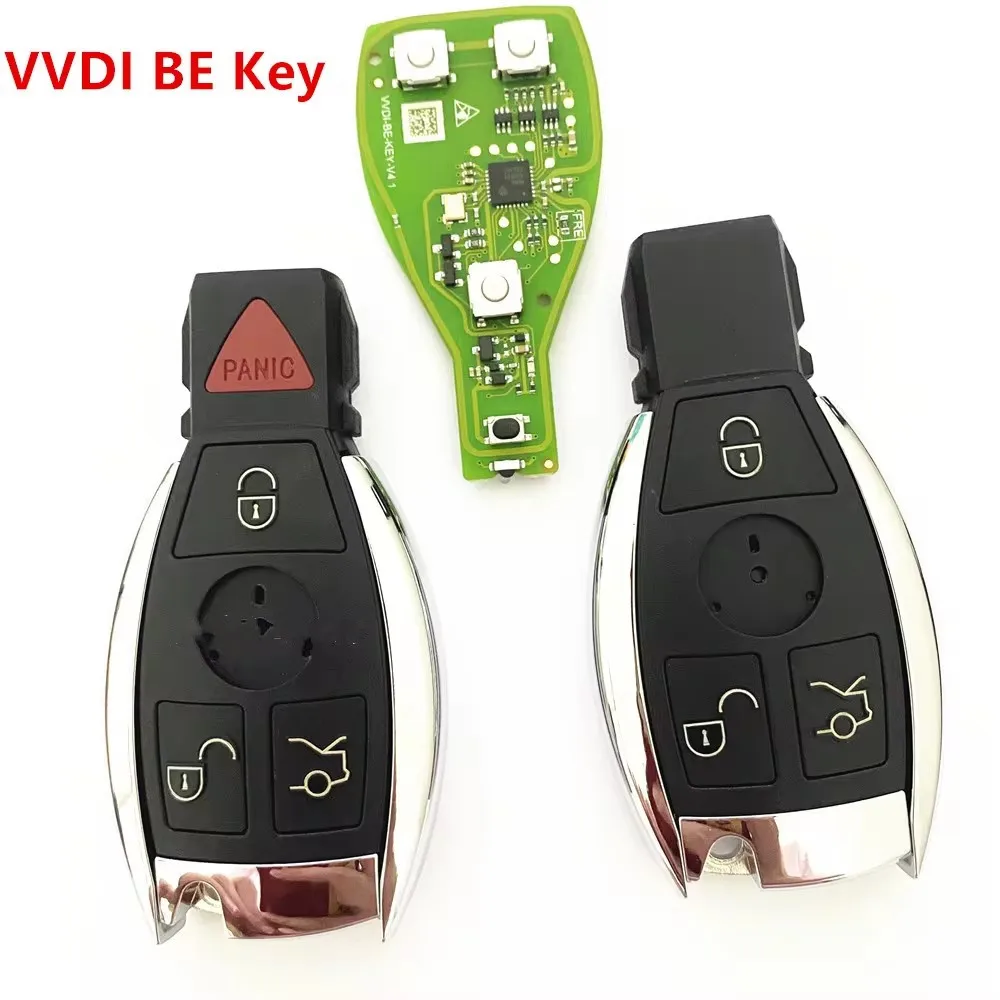 Key With Logo Token XHORSE VVDI BE Key Pro For Benz V3.1 PCB Remote Chip Improved Version  Can Exchange MB BGA