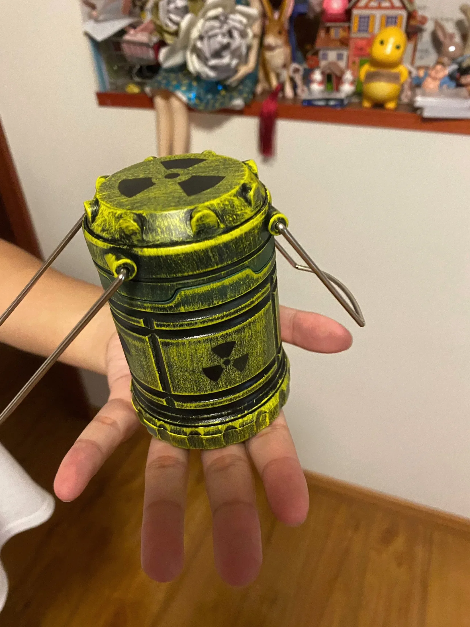 محاكاة مفاعل نووي فانوس هدية يده التخييم ضوء هالوين هدية ليلة مصباح ديكور المنزل الحلي #5