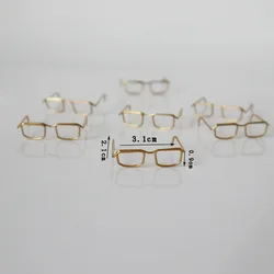 5pcs Cute 1/12 1/6 Doll Glasses Frame for Bjd Fashion Plush Toy Glasses Dolls DIY Accessories Dress Up Toys for Girls