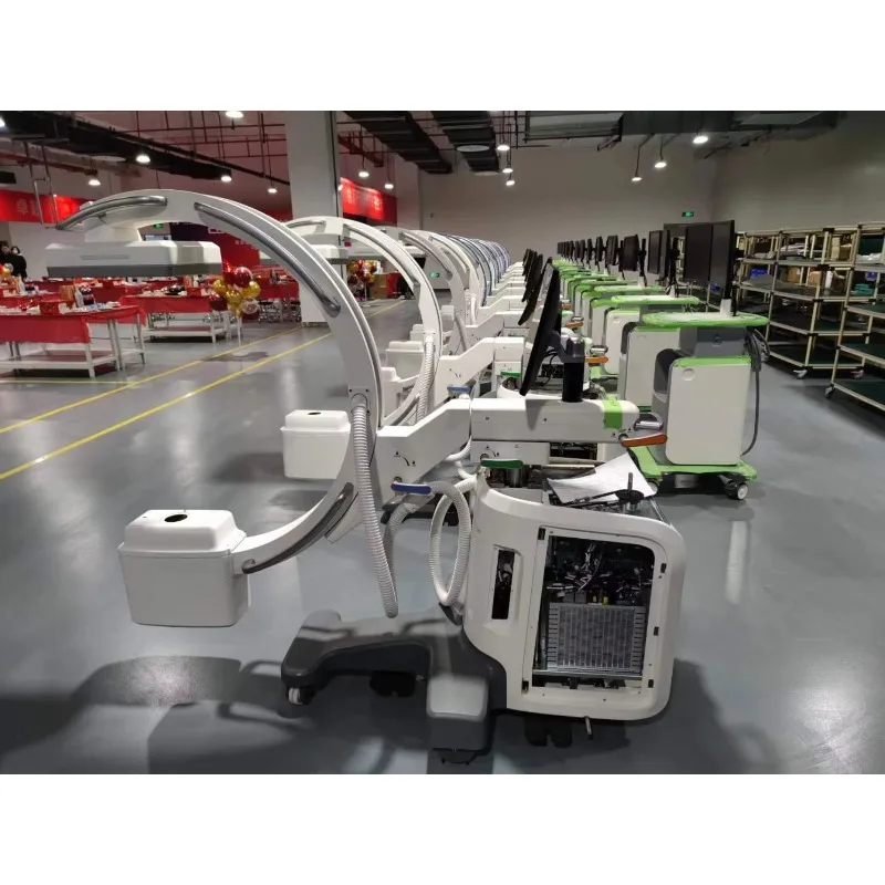 5.0Kw digital c-arm x-ray machine/multi-function operating table c-arm x-ray compatible