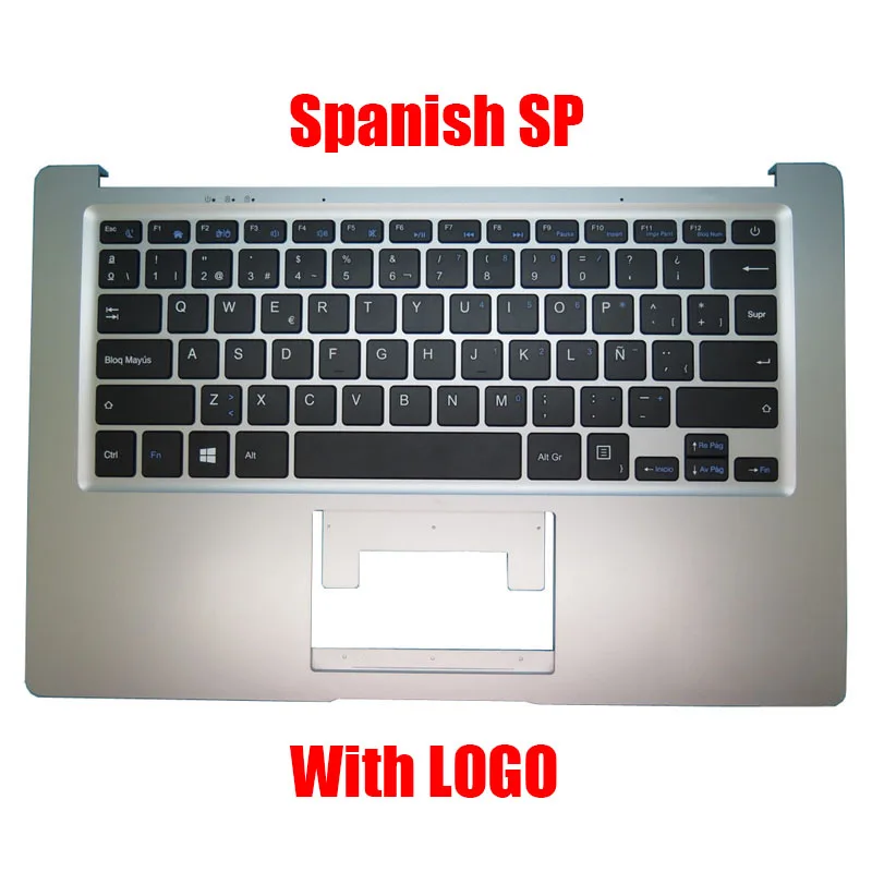 Laptop PalmRest&Keyboard For GHIA MB27716023 B27716023 XK-HS002 YXY-NB93-64 With LOGO / Without LOGO Spanish SP No Touchpad New