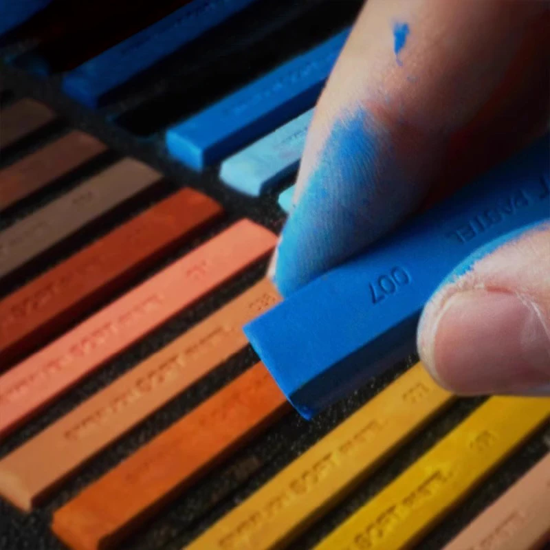 12/24/36/48/60 Colors Soft Pastel Colored Chalk Set Drawing Coloring Painting Pastel Stick Color Crayon Art School Stationery