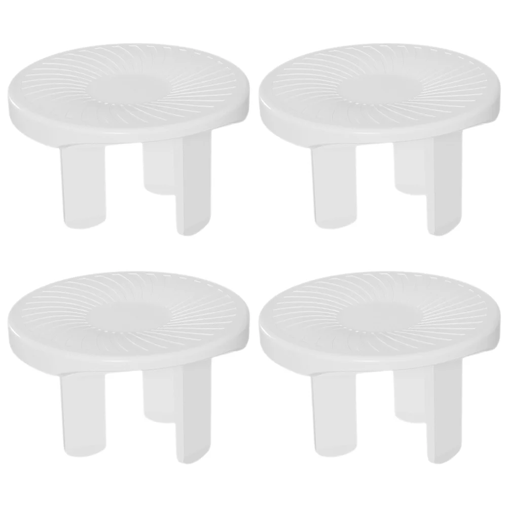 4 قطع من واقي قابس المخرج المقاوم للأطفال، مواد آمنة متعددة الاستخدامات، ثلاثة شوكات، سهلة الإزالة، تدوم طويلاً #4