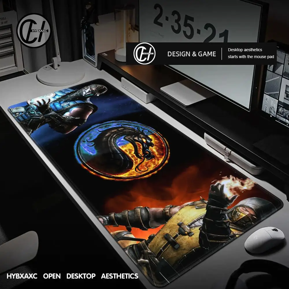

Xxl Large Anime Mouse Pad Gaming Accessories Desk Mortal Kombat Mousepad Gamer Deskmat Keyboard Mat Mats Cute Mause Pc Pads Mice