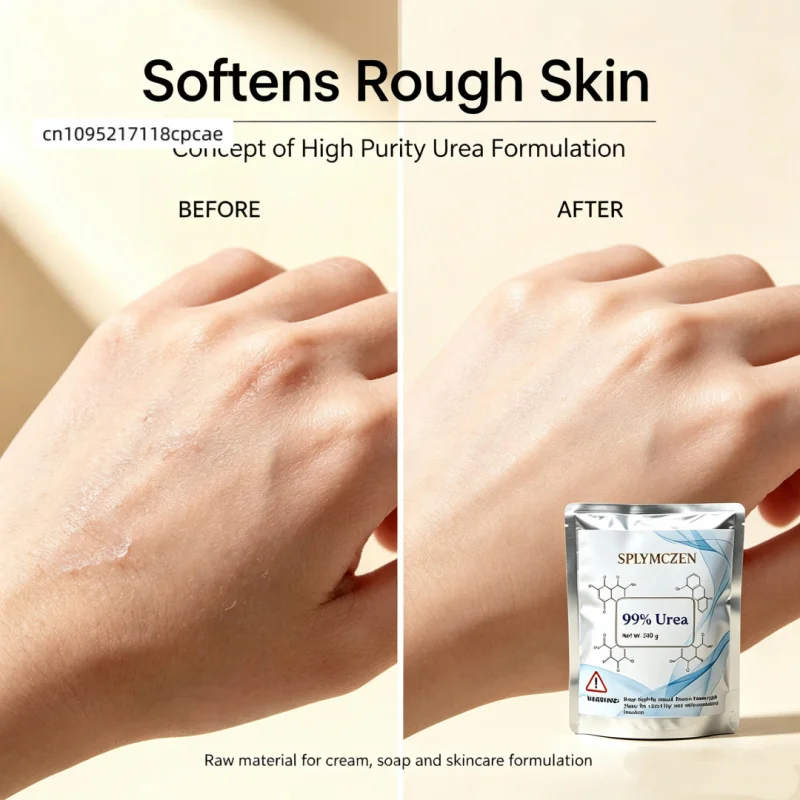 DIY Handmade Soap Making Fragrant 99% Purity Urea Powder Cosmetic Grade Moisturizing For Lotion Balm Skincare Formulation