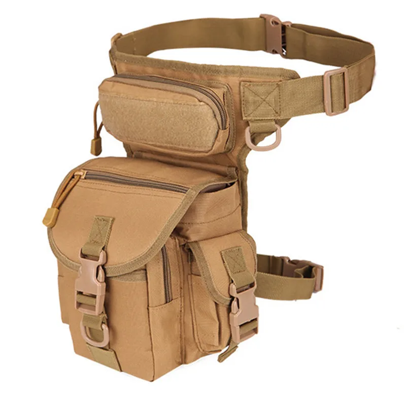 Tactical Drop Leg Bag Tool Fanny Thigh Pack Hunting Bag Waist Pack Motorcycle Riding Men  Molle Waist Packs