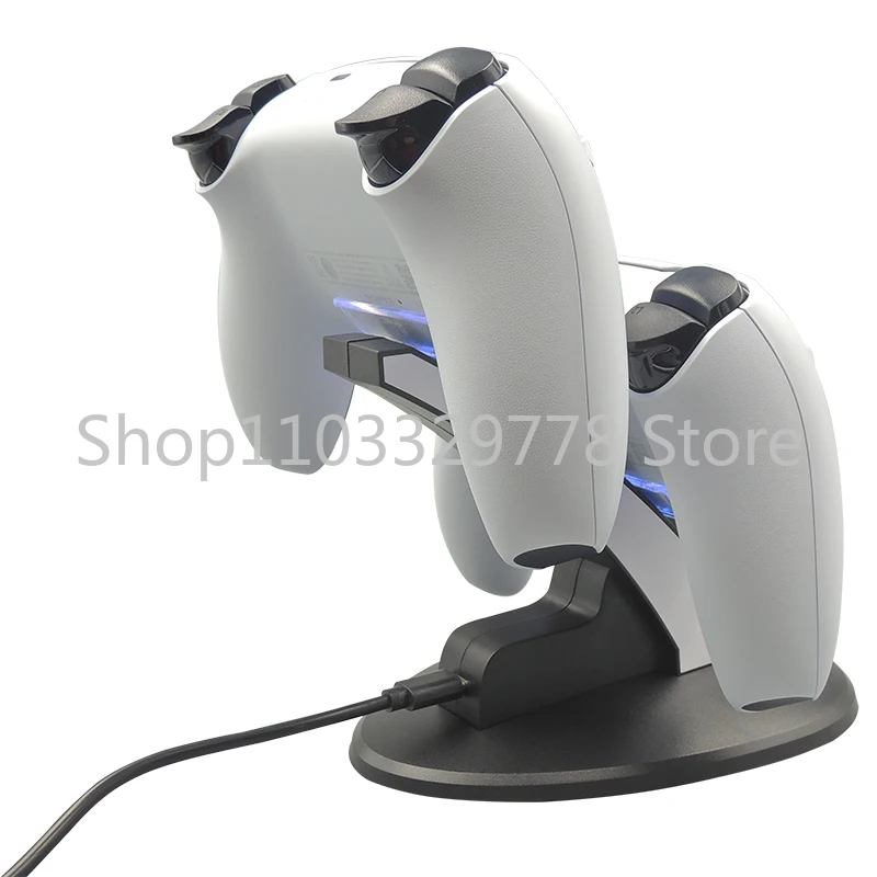 Ps5 Controller Charger Charging Station, Dualsense USB Charger Charging Station Bracket for Sony PlayStation 5