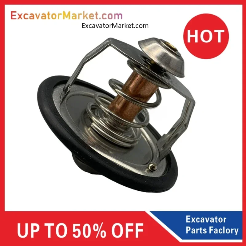 

For excavator For Hitachi 200-3-5-6 Sumitomo 200 6BD1 6BG1 Isuzu Engine Thermostat high quality Excavator Accessories