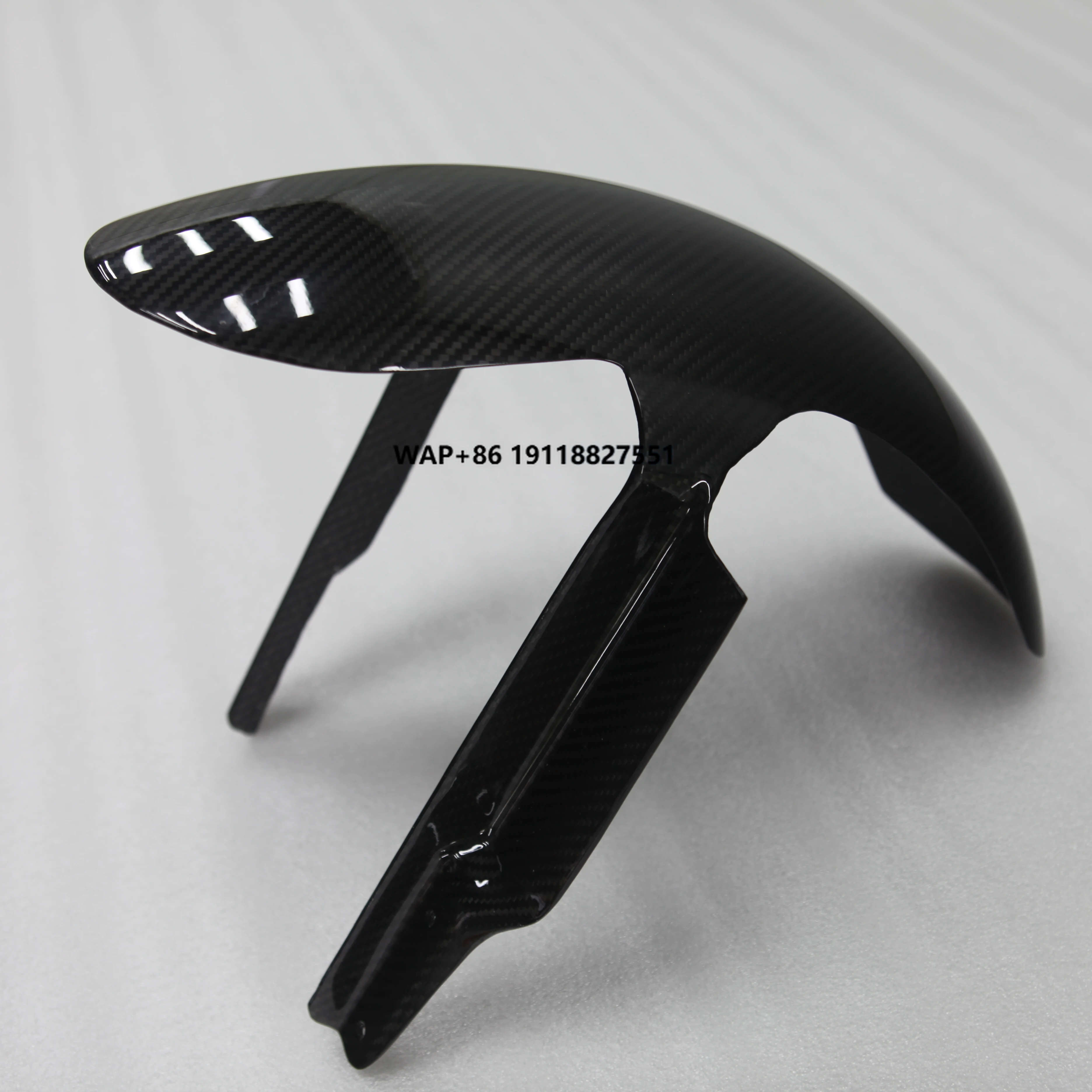 Twill Weave Carbon Fiber Motorcycle Front Fender for Softail Low Rider S/ST FXRST FXLRS FXLRST