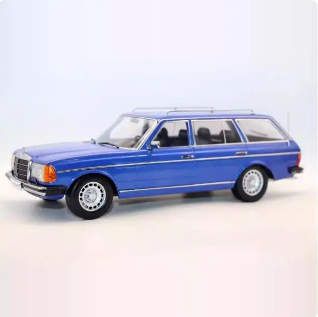 1/18 New Arrival Special Price Die-cast Metal German Luxury Classic W123 T-Model Estate Car Model Furniture Display Collection