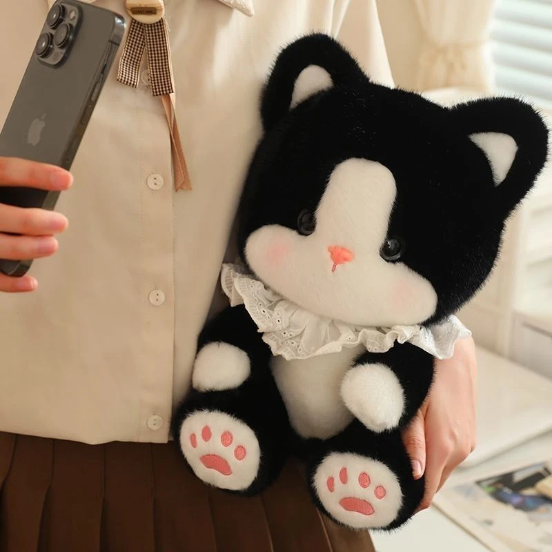 30 cm carino sciarpa gatto peluche Kawaii accompagnare e comfort i bambini a dormire leniscono bambole animali regalano il compleanno dei bambini