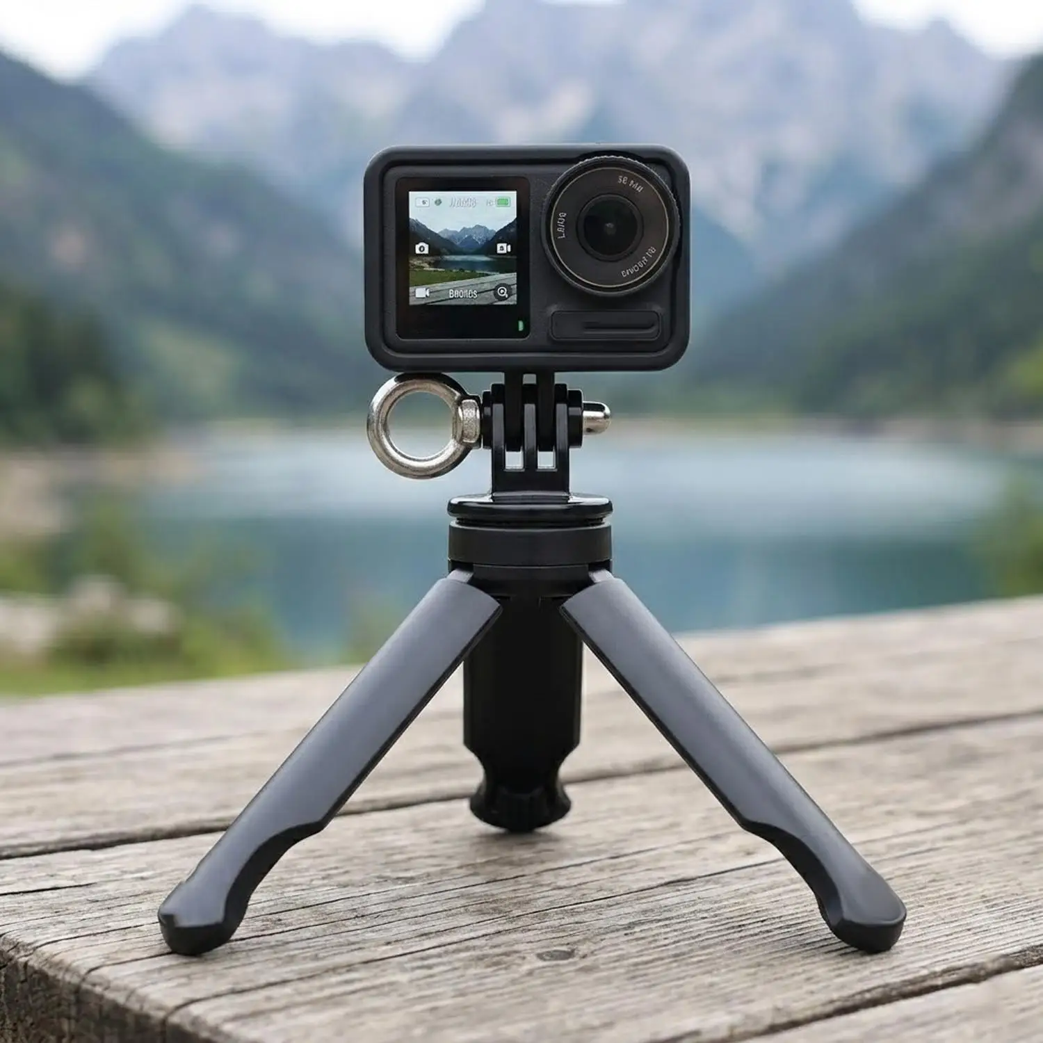 Portable Tripod for dji OSMO Mobile 2 Action 5Pro/6 Handheld Gimbal Phone Stabilizer Holder with 1/4