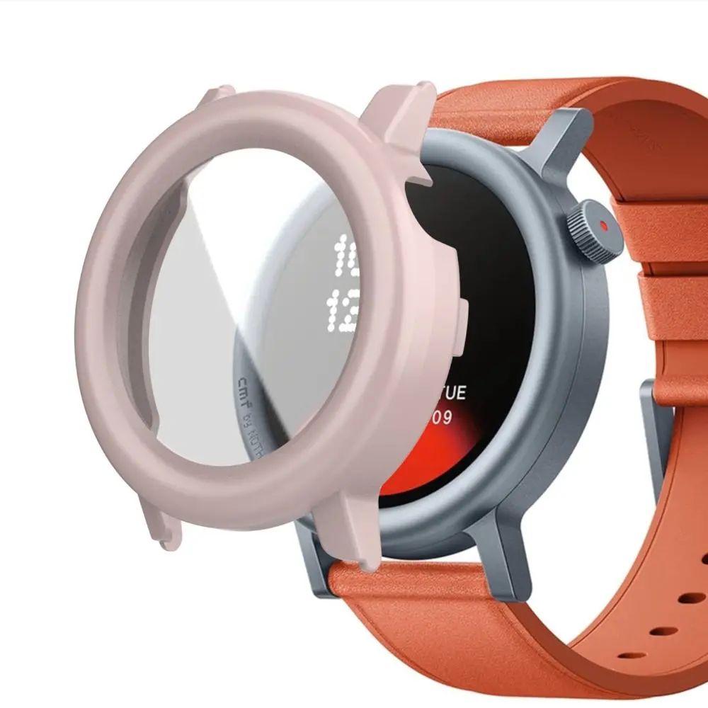 PC+Tempered Protective Case Anti-Scratch Full Coverage Screen Cover Bumper Protector Shell for CMF Watch Pro 2