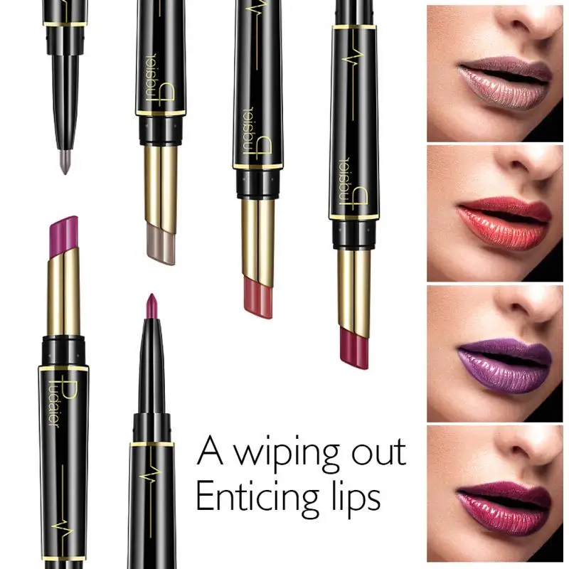 1/2PAIRS Pencils Waterproof Versatile Vibrant Color Payoff Cosmetics Bold Colors Popular Lip Liner Sexy Beauty Accessory