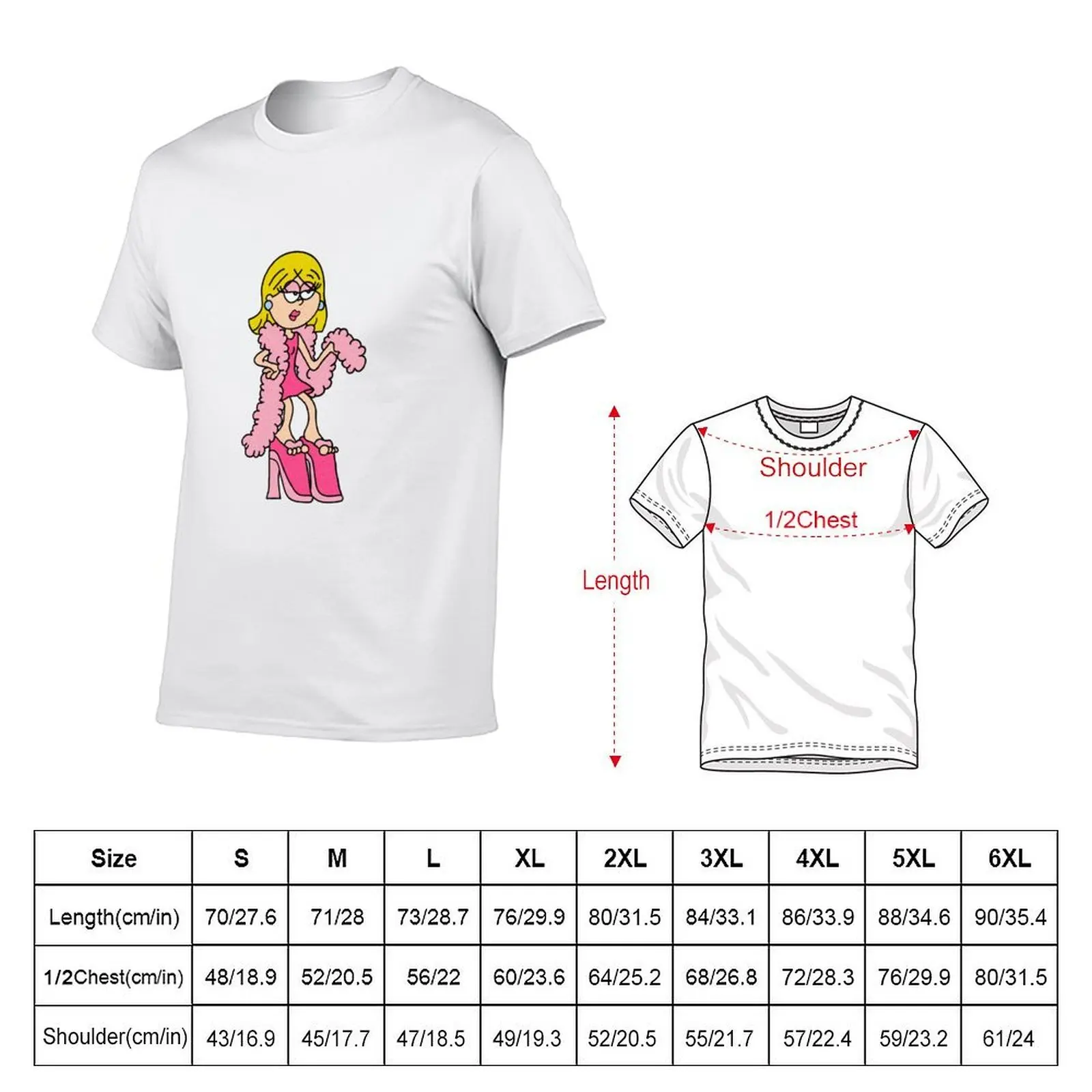 lizzie mcguire fashion T-Shirt plus sizes oversizeds outfits for men