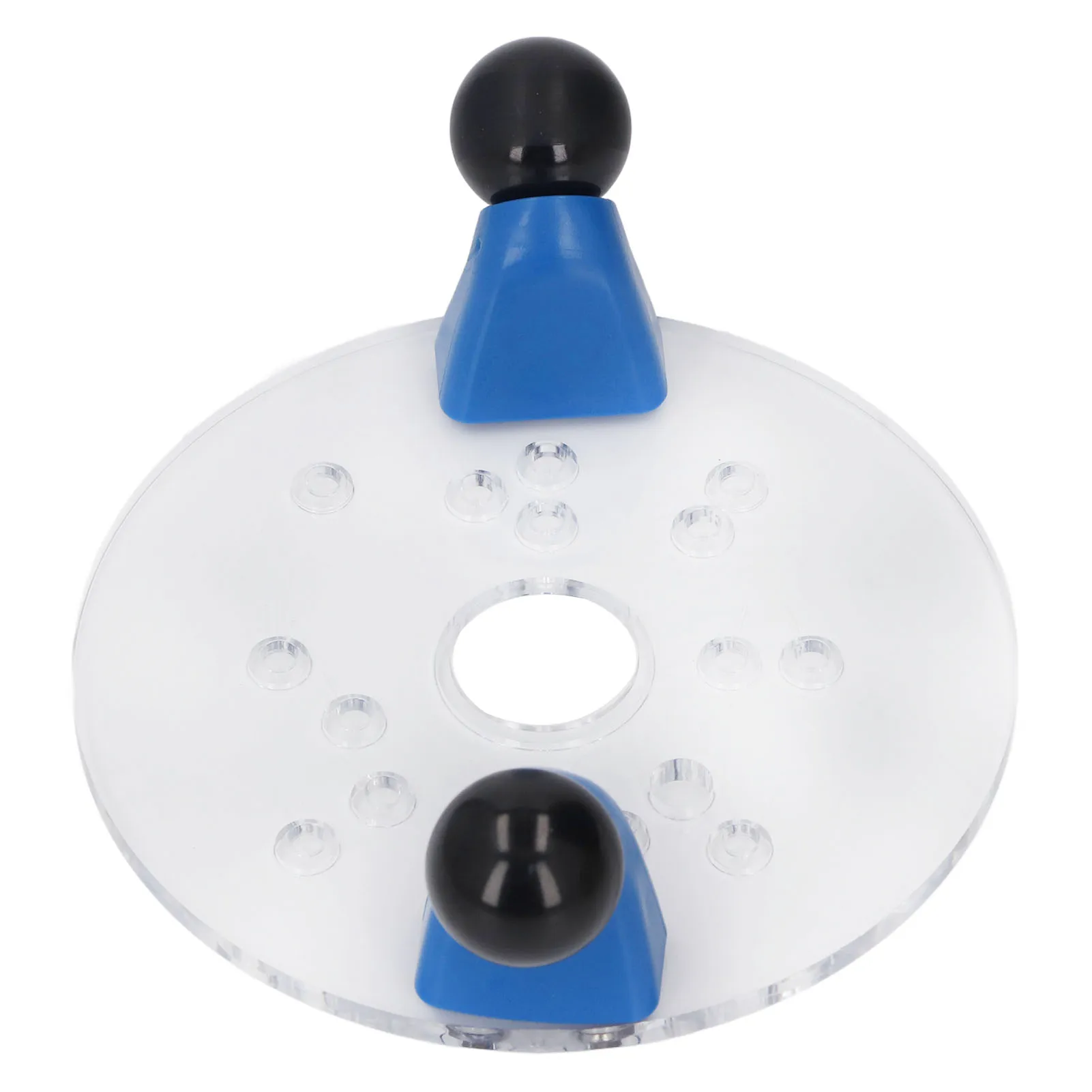 Router Base Plate for Table Trim Portable Clear PVC with Predrilled Holes Shank Round  Trim Router Base Plate