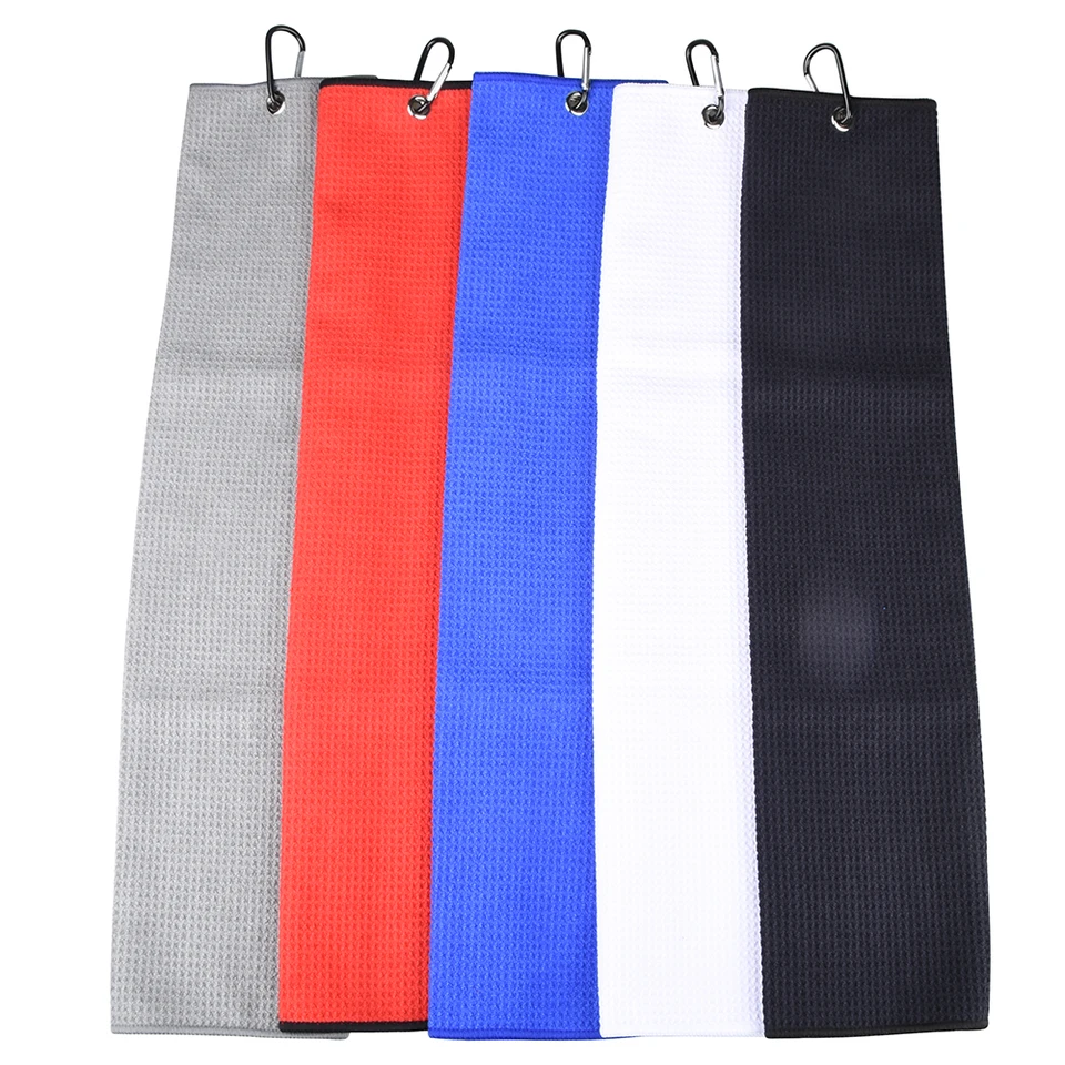 40x60cm 골프 타월 골프 애호가를 위해 특별히 디자인된 부드럽고 흡수성이 뛰어난 초극세 섬유 원단입니다. 골프 스포츠