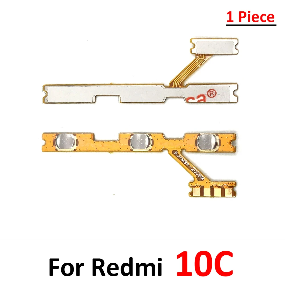 Power on off Button Volume Key Switch Flex Cable For Xiaomi Redmi 10 10A 10C 12 12C 13 13C 14C 15 15C 17 4G 5G