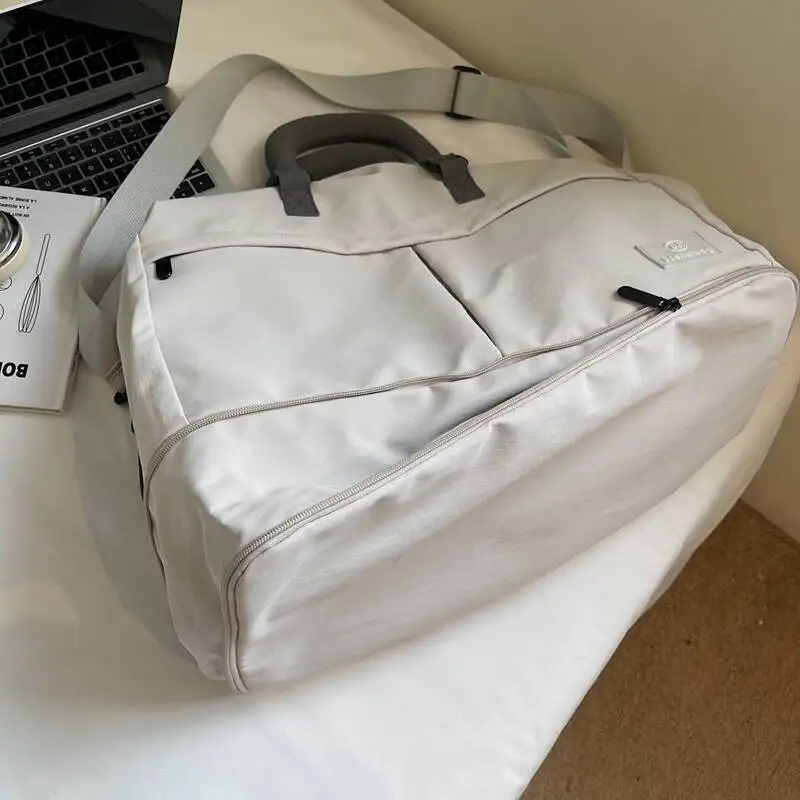 Borsa da viaggio portatile alla moda Borsa da viaggio leggera da donna Borsa da weekend notturna Design leggero di grande capacità