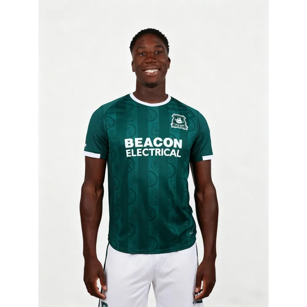 

2025-26 Plymouth Argyle Home and Away Footbool Jersey T-shirt 3D Printed Comfortbale T-shirt Same for Adults and Children