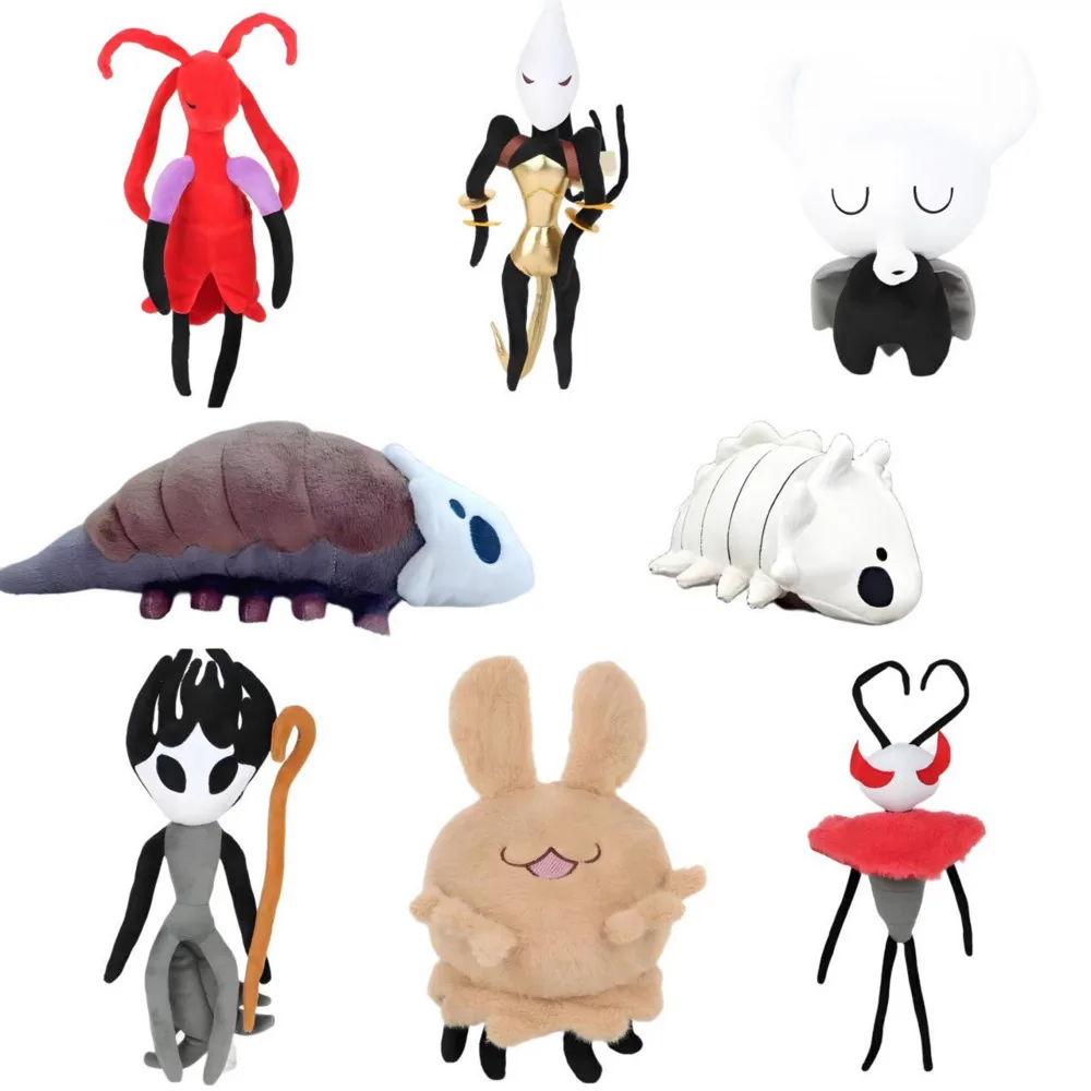 Peluche Hollow Knight – Silksong Sherma – Bambola Morbida 28 Cm – Cuscino Decorativo Per Camera – Regalo Per Collezionisti