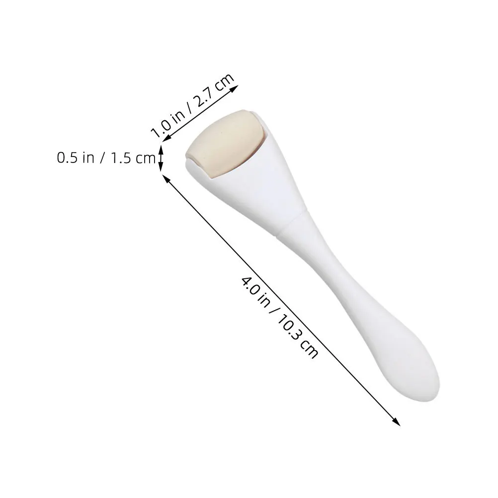 Vulkanische steenroller Gezichtsolie absorberende gezichtsmassager Compact dubbelzijdig huidverzorgingshulpmiddel Draagbare gezichtsbeeldhouwroller