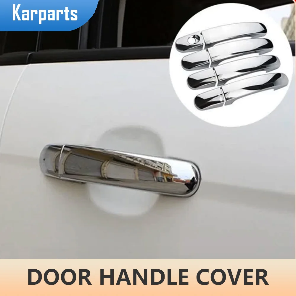 8Pcs ABS Chrome Car Exterior Door Handle Cover Trim for Ford Focus 2 MK2 Focus 3 MK3 4 MK4 C-Max Kuga Escape Sticker Accessories