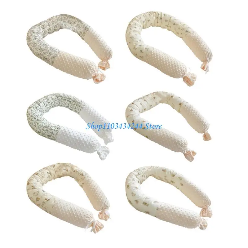  Cotton & Polyester Baby Crib Bumper Multifunction  Baby Bed Protector for Safe Sleep