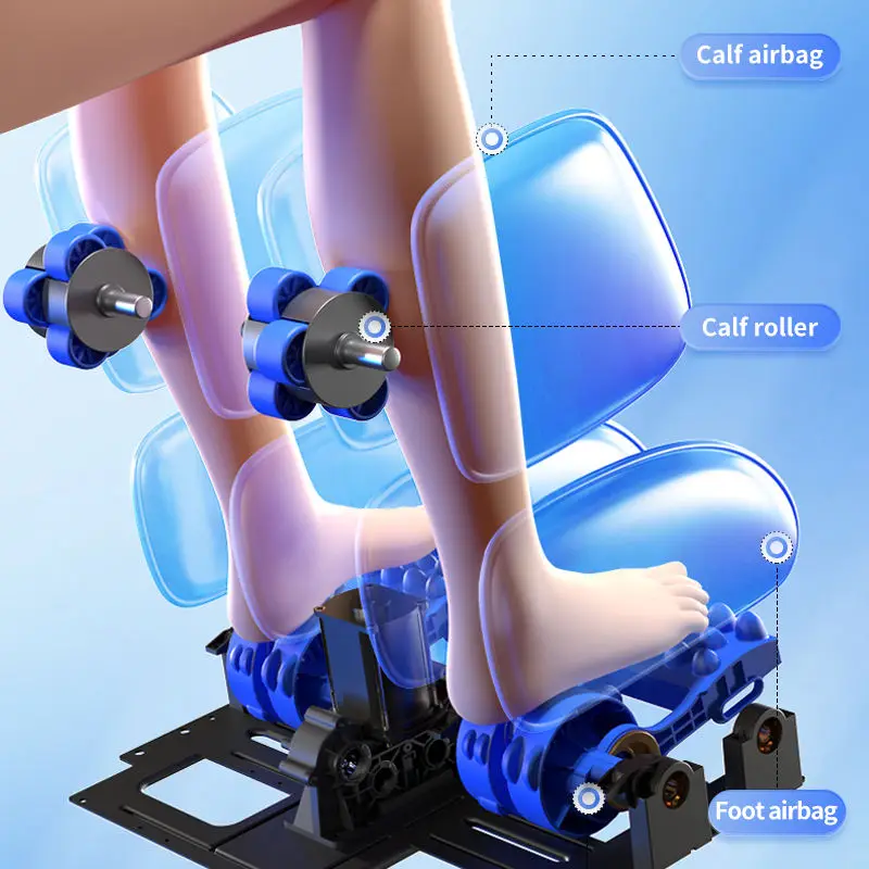 2026 Smart AI Voice 4D Massage Chair Zero Gravity Full Body Recliner With Airbags Foot And Calf Heating Bluetooth Home Chair