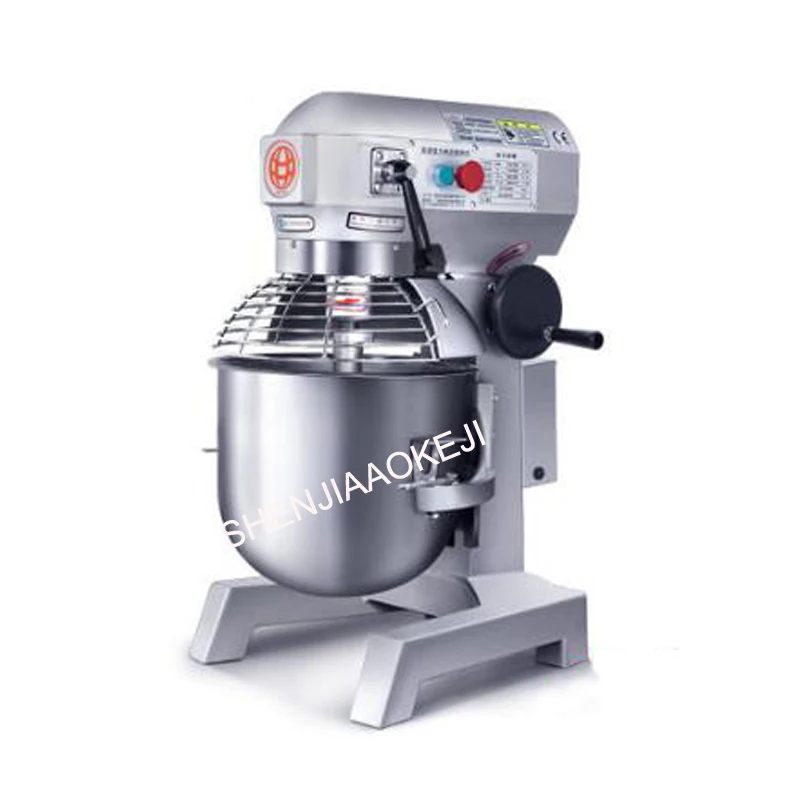 B20B 3kg Dough Mixer 20L Automatic electric Dough stirring machine Kneading egg beater 220V Food Mixers