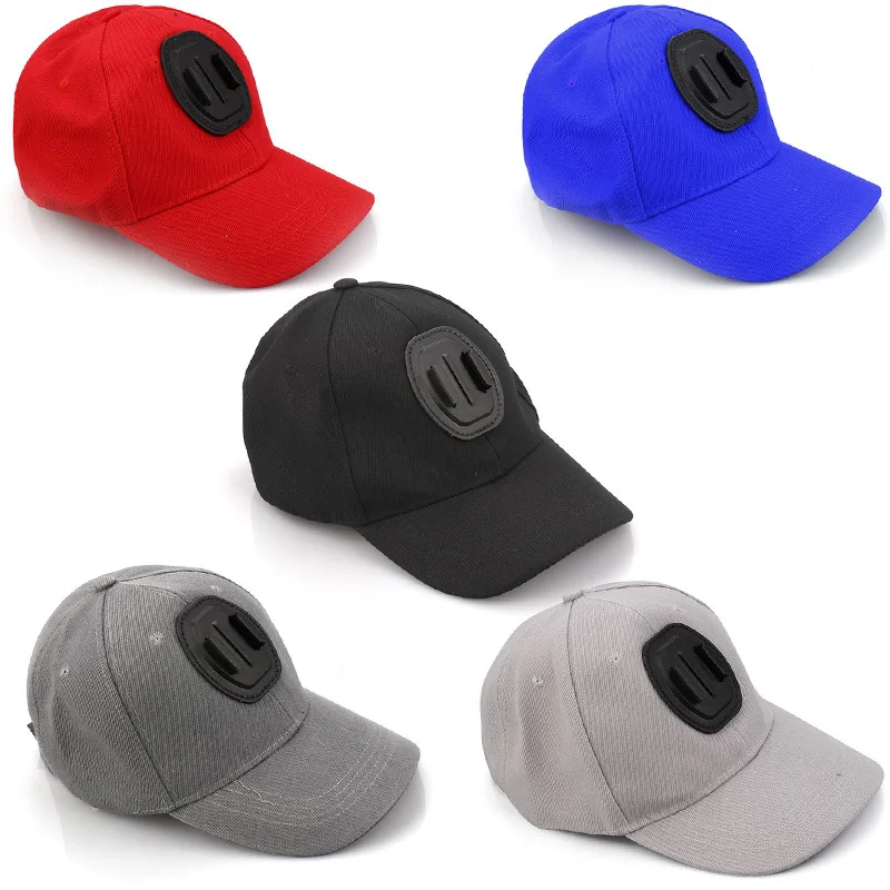 

Action Camera Baseball Cap Mount Hat with Quick Release Base Compatible with Most Action Cameras for Gopro 10 DJI XIAOMI
