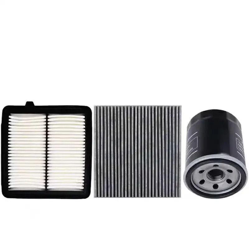 

Air Filter Cabin Filter Oil Filter Suitable for Honda Jazz CITY 1.5L 2008-2013 Years 17220-RB6-Z00 80292-TF0-G01 15400-PLM-A01